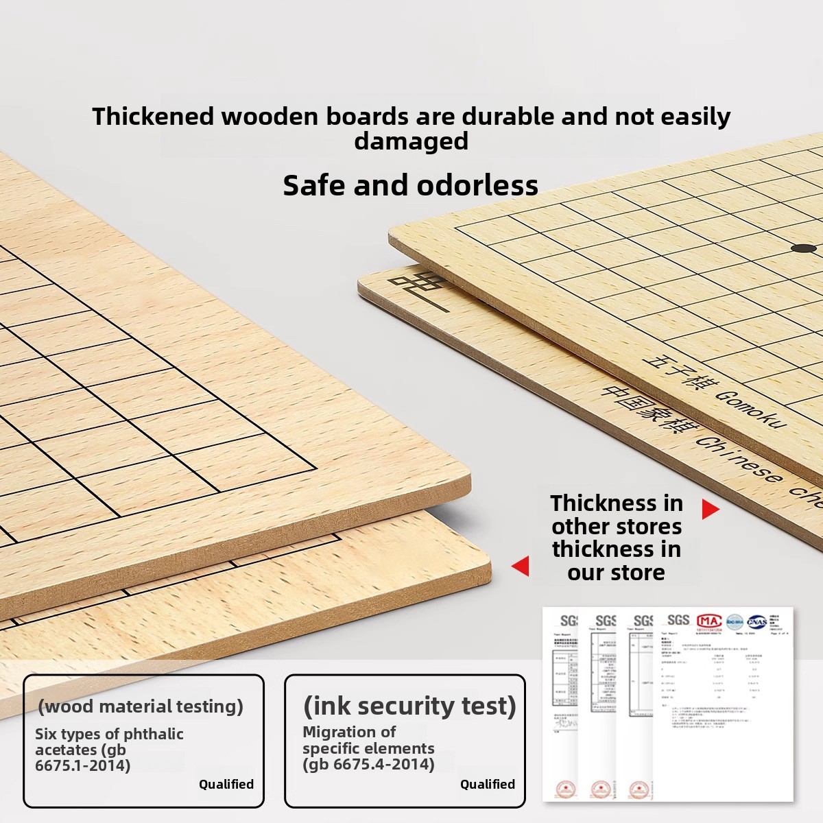 Cross-border Multi-in-1 Board  - Chess Set Wooden recension och pris