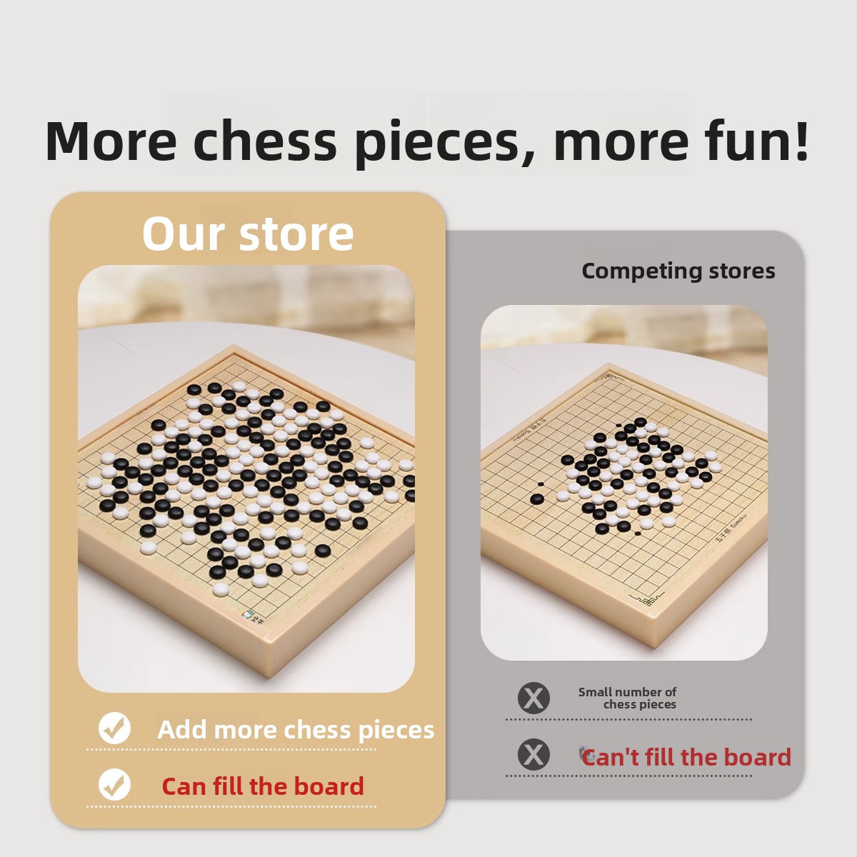 Cross-border Multi-in-1 Board  - Chess Set Wooden recension och pris