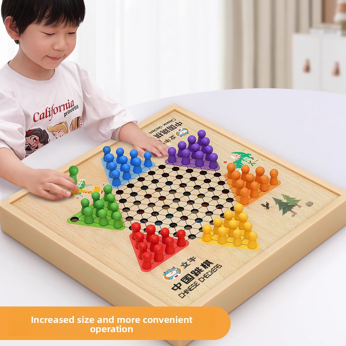 Cross-border Multi-in-1 Board  - Chess Set Wooden recension och pris