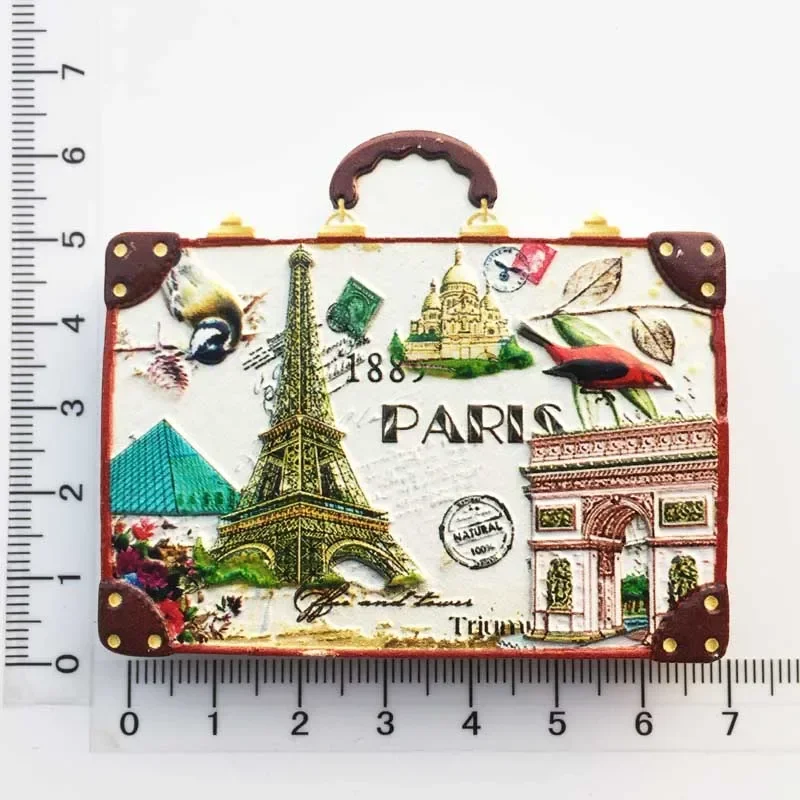 France  Paris Fridge Magnet So - Board Game Zenith recension och pris