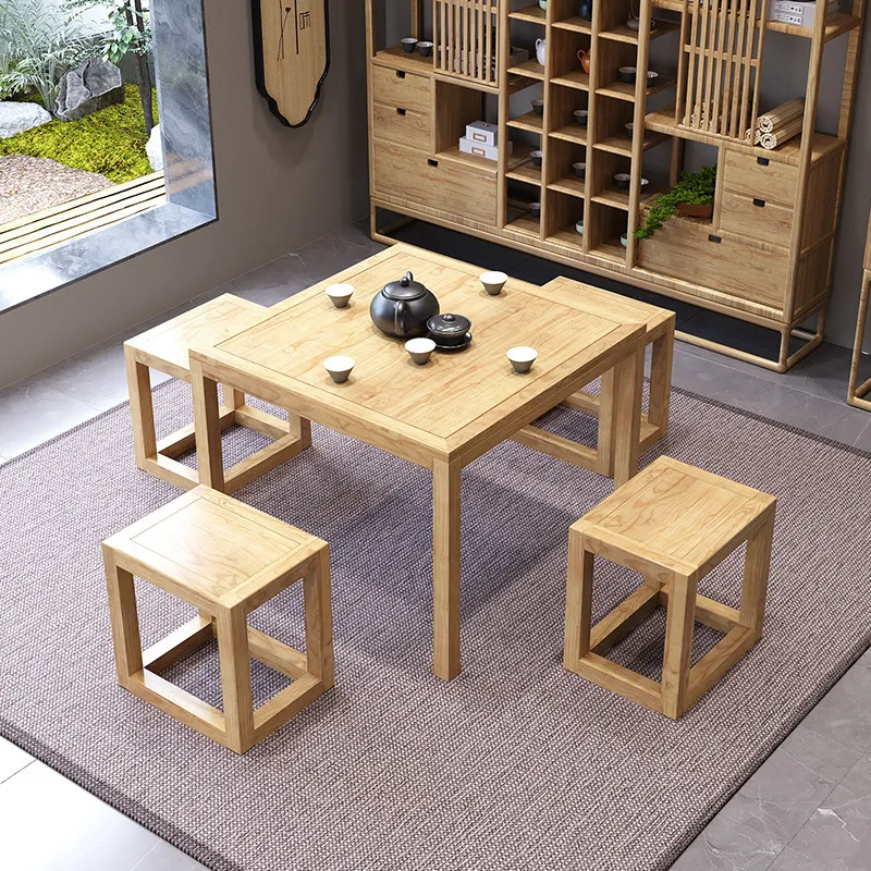 for New Chinese Solid Wood Tea - Chess Set Wooden recension och pris