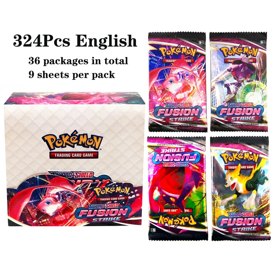 324Pcs Pokemon Cards TCG: Sun  - Board Game Movie recension och pris