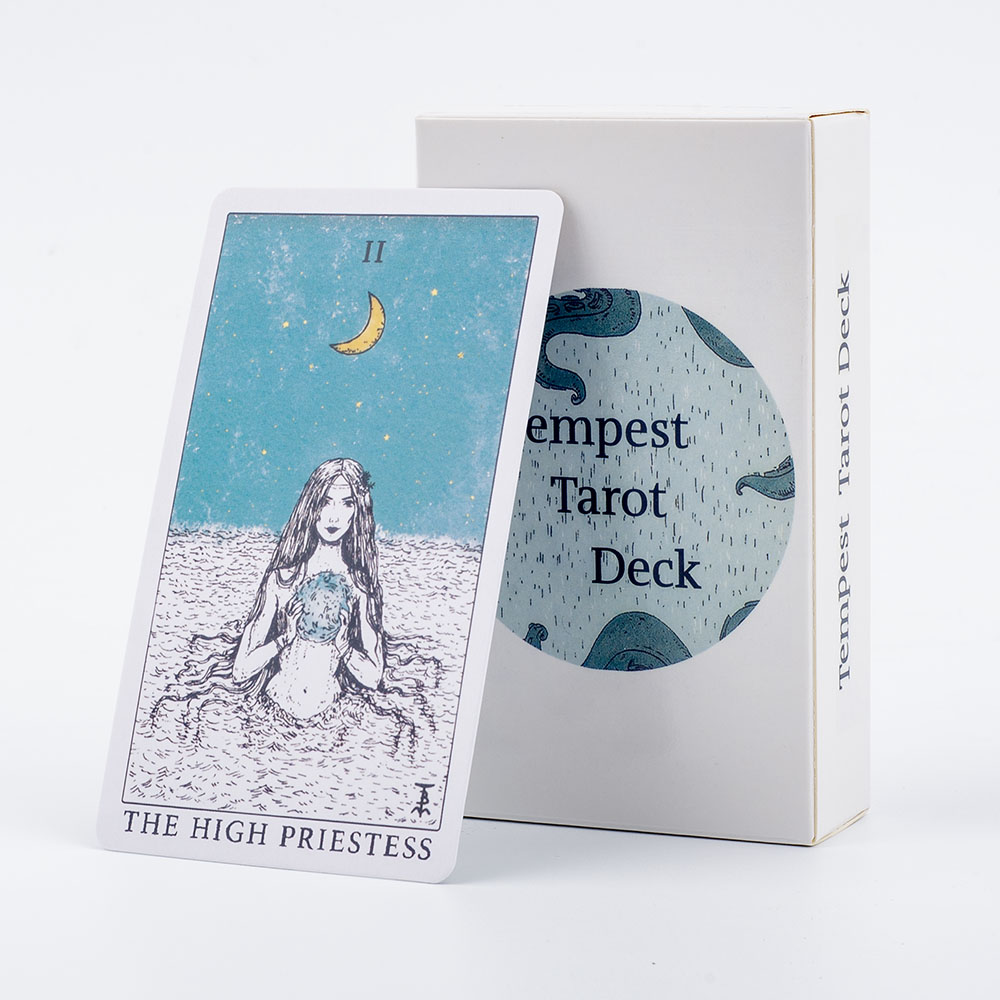 Ocean Themed Tempest Tarot  De - Board Game Design recension och pris